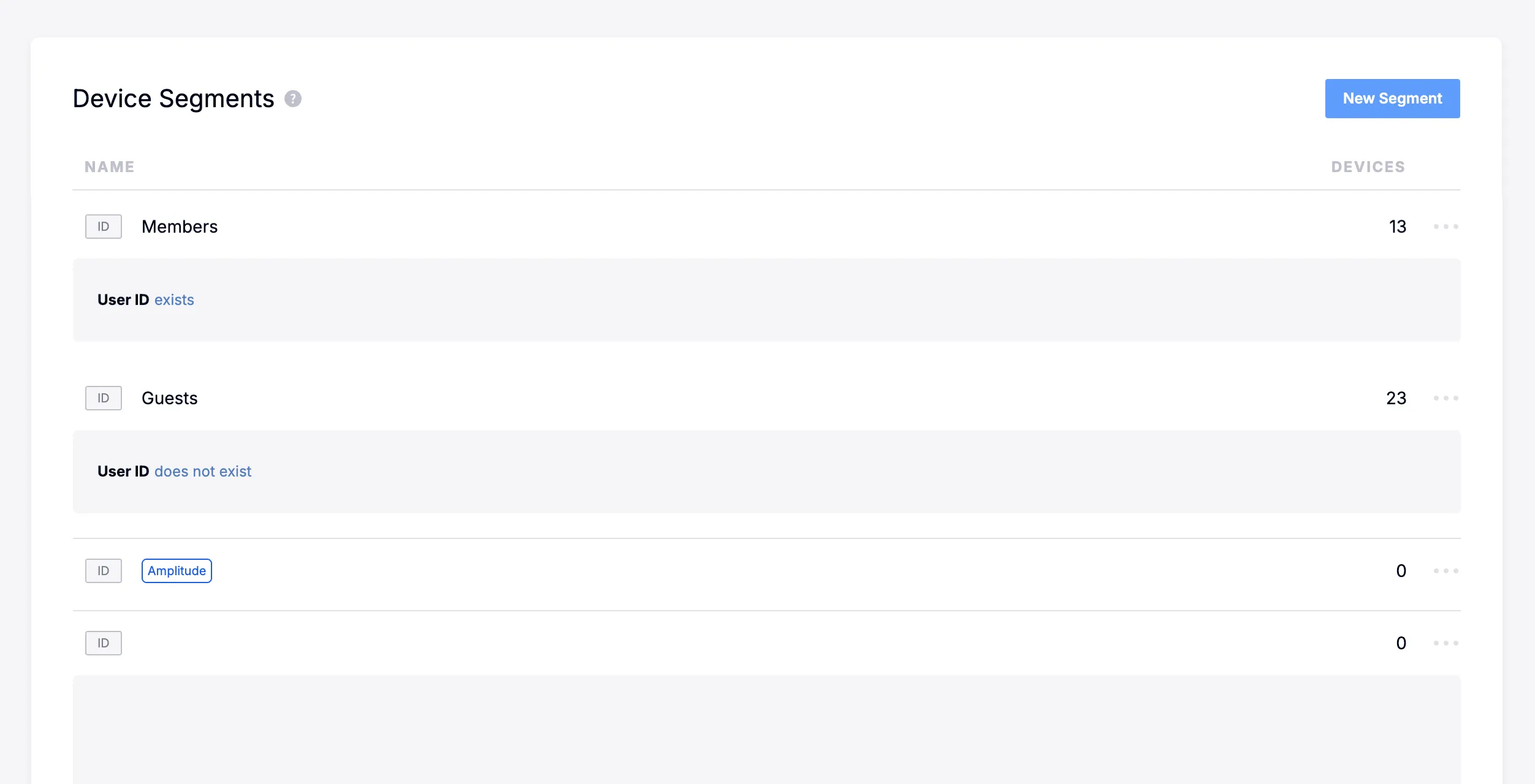 Segment filter using User ID existence to separate members from non-members